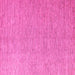 Square Machine Washable Solid Pink Modern Rug, wshabs5553pnk