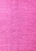 Machine Washable Solid Pink Modern Rug, wshabs5553pnk