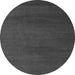 Round Machine Washable Abstract Gray Modern Rug, wshabs5554gry