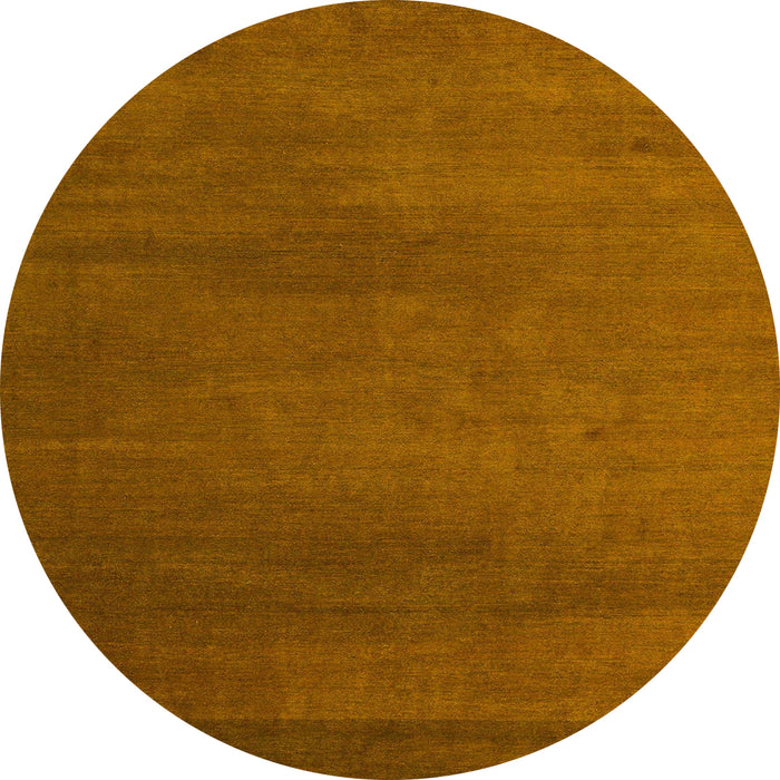Round Machine Washable Abstract Sedona Brown Rug, wshabs5554