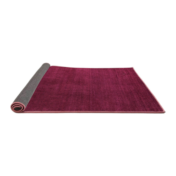 Sideview of Abstract Purple Modern Rug, abs5555pur