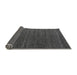 Sideview of Abstract Gray Modern Rug, abs5556gry