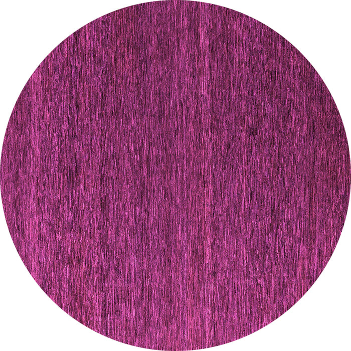 Round Abstract Pink Modern Rug, abs5556pnk