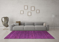 Machine Washable Abstract Purple Modern Rug, wshabs5556pur