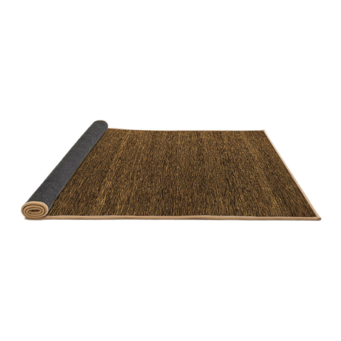 Sideview of Abstract Brown Modern Rug, abs5556brn