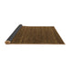 Sideview of Abstract Brown Modern Rug, abs5556brn