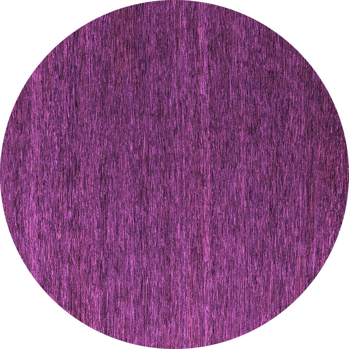 Round Abstract Purple Modern Rug, abs5556pur