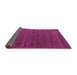 Sideview of Abstract Pink Modern Rug, abs5556pnk