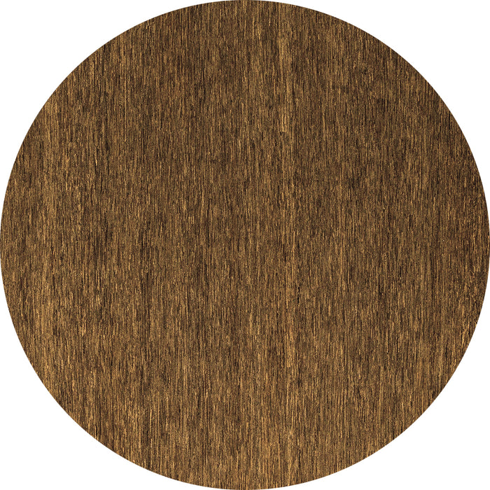 Round Machine Washable Abstract Brown Modern Rug, wshabs5556brn