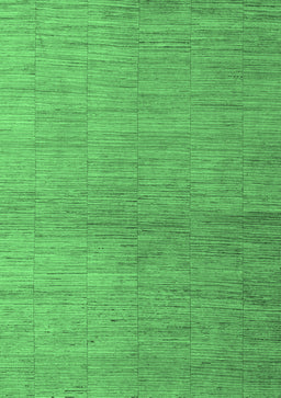 Abstract Emerald Green Modern Rug, abs5557emgrn