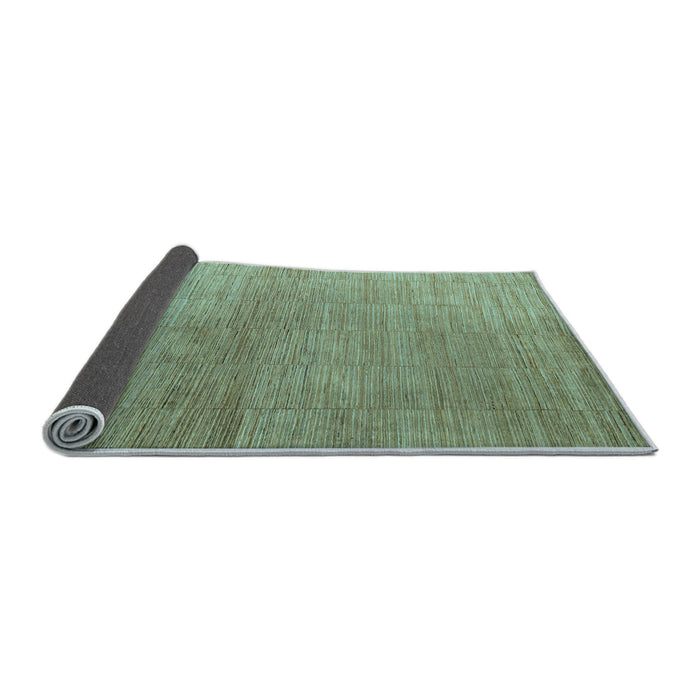 Sideview of Abstract Light Blue Modern Rug, abs5557lblu