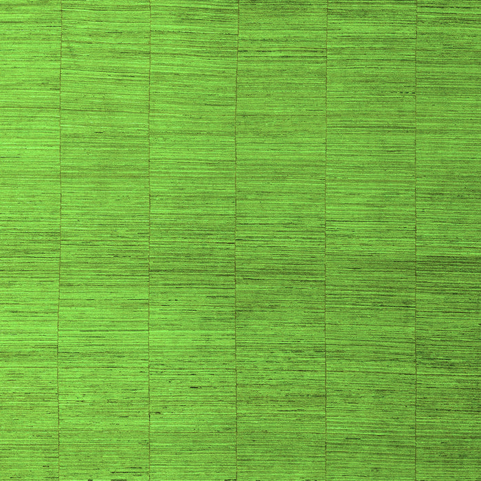 Square Machine Washable Abstract Green Modern Area Rugs, wshabs5557grn