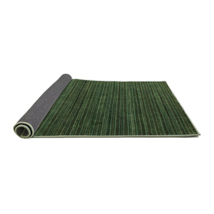 Sideview of Abstract Turquoise Modern Rug, abs5558turq