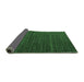 Sideview of Abstract Emerald Green Modern Rug, abs5558emgrn