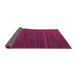 Sideview of Abstract Pink Modern Rug, abs5558pnk