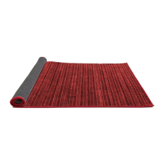 Abstract Red Modern Area Rugs