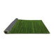 Sideview of Abstract Green Modern Rug, abs5558grn