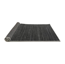 Sideview of Abstract Gray Modern Rug, abs5558gry