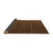 Sideview of Abstract Brown Modern Rug, abs5558brn