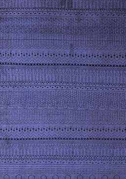 Abstract Blue Modern Rug, abs5559blu