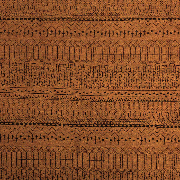 Abstract Orange Modern Rug, abs5559org