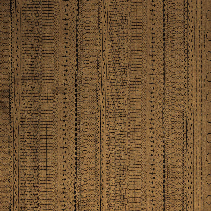 Square Abstract Brown Modern Rug, abs5559brn