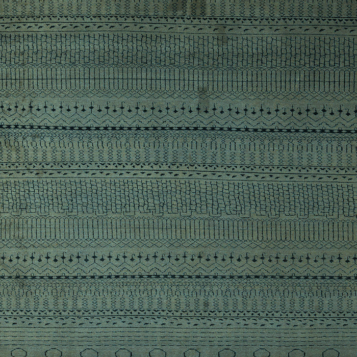 Square Abstract Light Blue Modern Rug, abs5559lblu