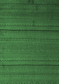 Abstract Emerald Green Modern Rug, abs5559emgrn