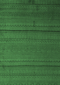 Abstract Emerald Green Modern Rug, abs5559emgrn