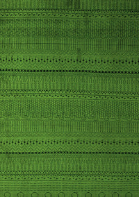 Abstract Green Modern Rug, abs5559grn