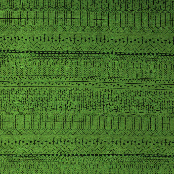 Abstract Green Modern Rug, abs5559grn