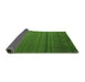 Sideview of Abstract Green Modern Rug, abs5559grn