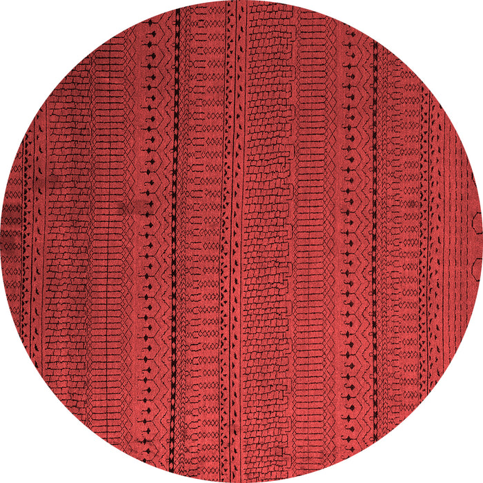 Abstract Red Modern Rug, abs5559red