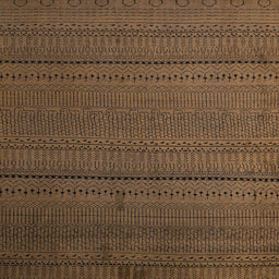 Square Abstract Light Brown Modern Rug, abs5559