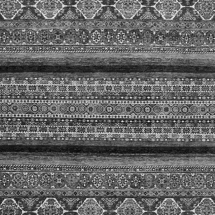 Machine Washable Abstract Gray Modern Rug, wshabs555gry