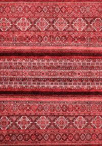 Abstract Red Modern Rug, abs555red