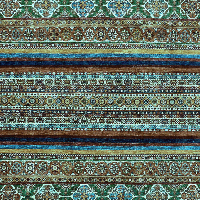 Abstract Light Blue Modern Rug, abs555lblu