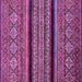 Square Abstract Purple Modern Rug, abs555pur