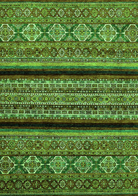 Abstract Green Modern Rug, abs555grn