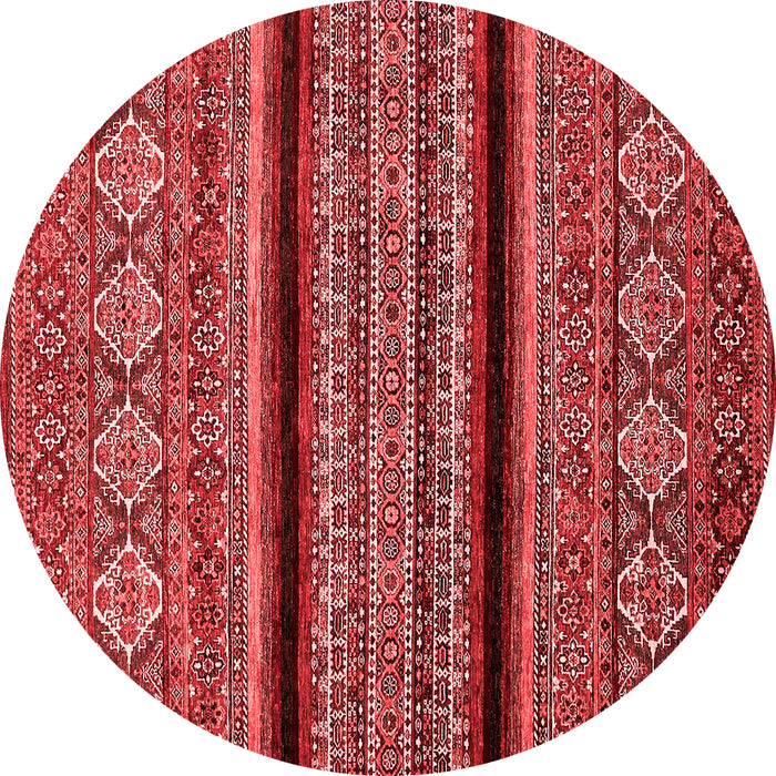 Abstract Red Modern Rug, abs555red