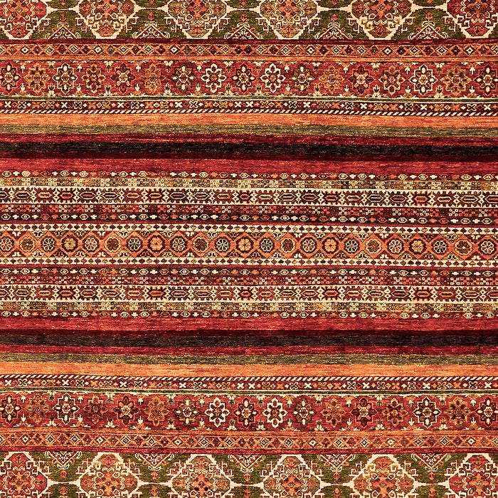 Abstract Orange Modern Rug, abs555org