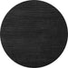 Round Abstract Gray Modern Rug, abs5560gry