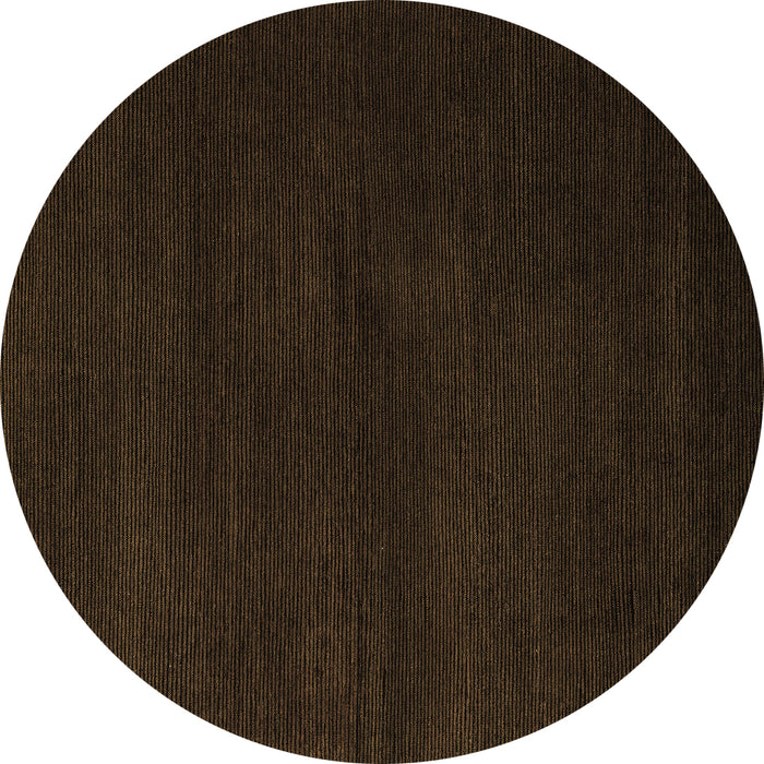 Round Machine Washable Abstract Brown Modern Rug, wshabs5560brn