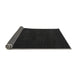 Sideview of Abstract Gray Modern Rug, abs5560gry