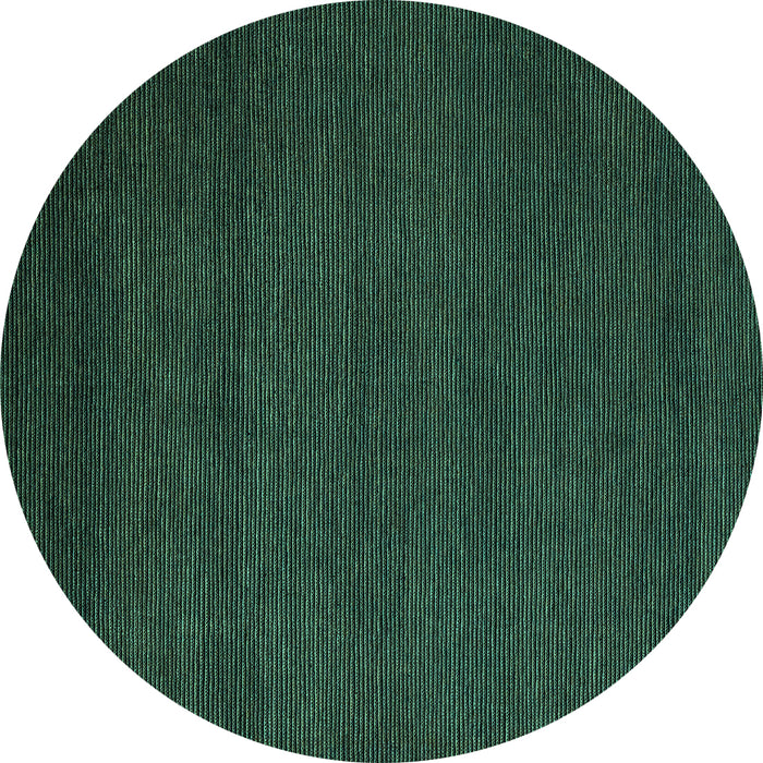 Round Machine Washable Abstract Turquoise Modern Area Rugs, wshabs5561turq