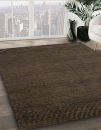 Abstract Brown Modern Rug, abs5561