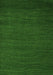 Machine Washable Abstract Green Modern Area Rugs, wshabs5561grn