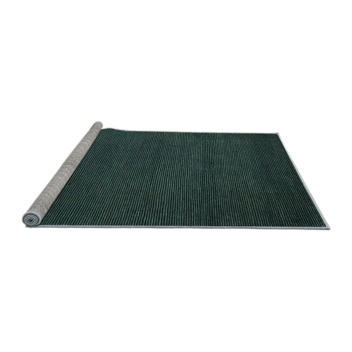 Sideview of Machine Washable Abstract Light Blue Modern Rug, wshabs5561lblu