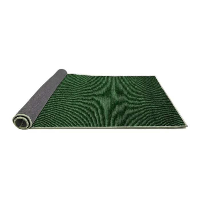 Sideview of Abstract Emerald Green Modern Rug, abs5561emgrn
