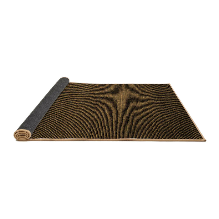 Sideview of Abstract Brown Modern Rug, abs5561brn